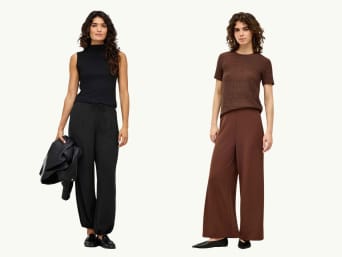 Mixing different textures for monochromatic outfits. Mixing different textures for monochromatic outfits.