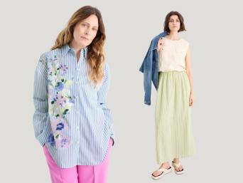 Pastellfarbene Kleider – Outfits mit Pastellfarben und Mustern. 