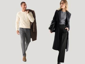 Scandi style: outfits voor mannen en vrouwen. 
