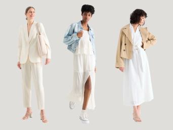 Weiße Outfits für verschiedene Anlässe: Styling-Ideen.
