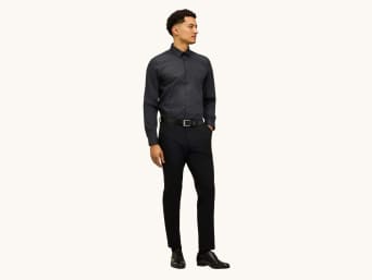 Date-outfit voor mannen: Stijlvolle combinatie van coltrui en jasje. 