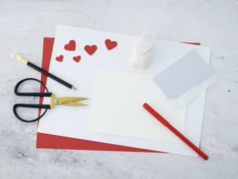 Making homemade Valentine’s Day cards – materials needed to make a quirky Valentine’s Day card. Making homemade Valentine’s Day cards – materials needed to make a quirky Valentine’s Day card.