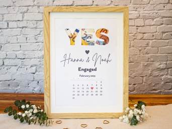 Verlobungsgeschenk – Geldgeschenk mit Erinnerungswert.
