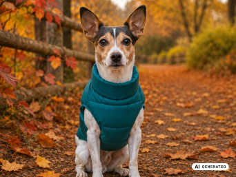 Winterjas voor honden.