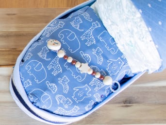 Nappy cake shop pram instructions