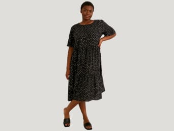 Dresses for an O body shape: A-line dresses and wrap dresses will cleverly show off your curves.