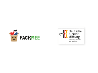 PACKMEE & Deutsche Kleiderstiftung PACKMEE & Deutsche Kleiderstiftung