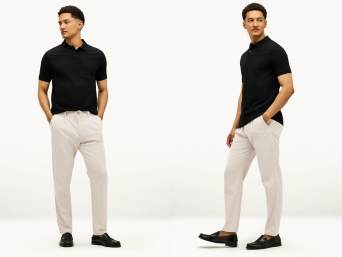 Pantalon carotte