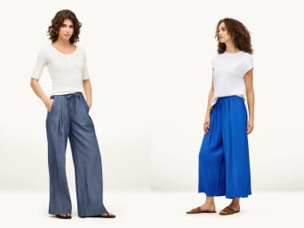 Pantalon palazzo