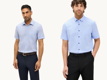 Chemise bleue