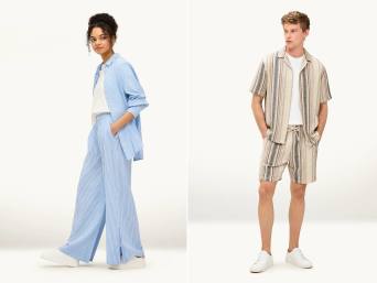 Pantaloni a righe