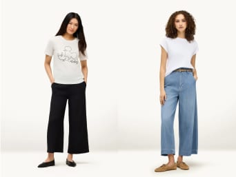 Pantalons taille élastique