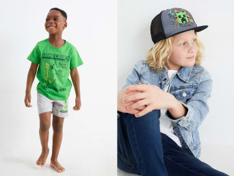 Moda con Minecraft per bambini Shop Online C A