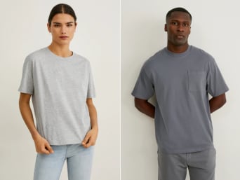 Vier zegen meten Basic t-shirts in top kwaliteit online kopen | C&A Online Shop