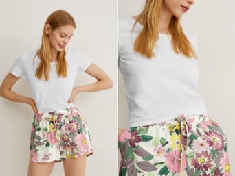 Pijamas cortos en varios colores y diseños tienda online