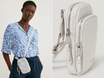 Bolso para móvil con textura, Accesorios para mujer