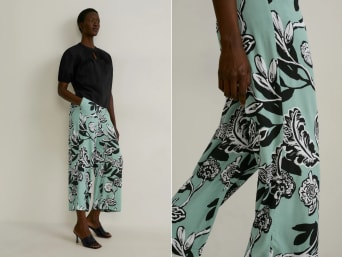 Pantalones pata de elefante en varios colores y diseños | C&A tienda online