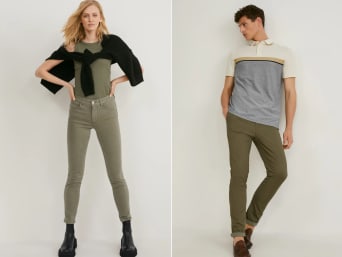Categoría interferencia Te mejorarás Pantalones khaki en varios colores y diseños | C&A tienda online