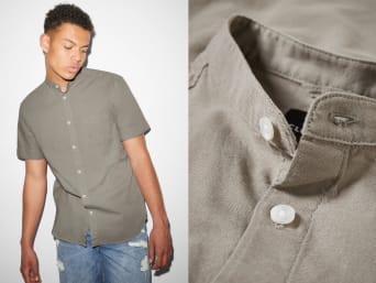 Carteles Manía doble Camisas cuello mao para hombre en varios colores | C&A