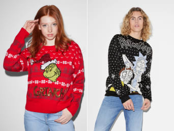 Romanschrijver berekenen Auto Ugly Christmas sweater in top kwaliteit online kopen | C&A Online Shop