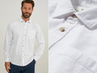 Rentmeester Onderdompeling Bliksem Wit overhemd voor heren | Lage prijzen | C&A Webshop