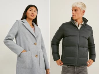Types de vestes : manteaux légers d’hiver et doudounes tiennent chaud même en hiver.