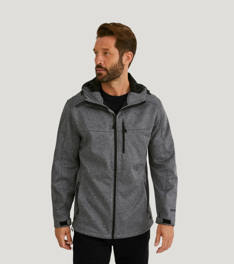 Veste softshell homme : les vestes sportives sont idéales comme veste d'hiver pour les activités en extérieure.