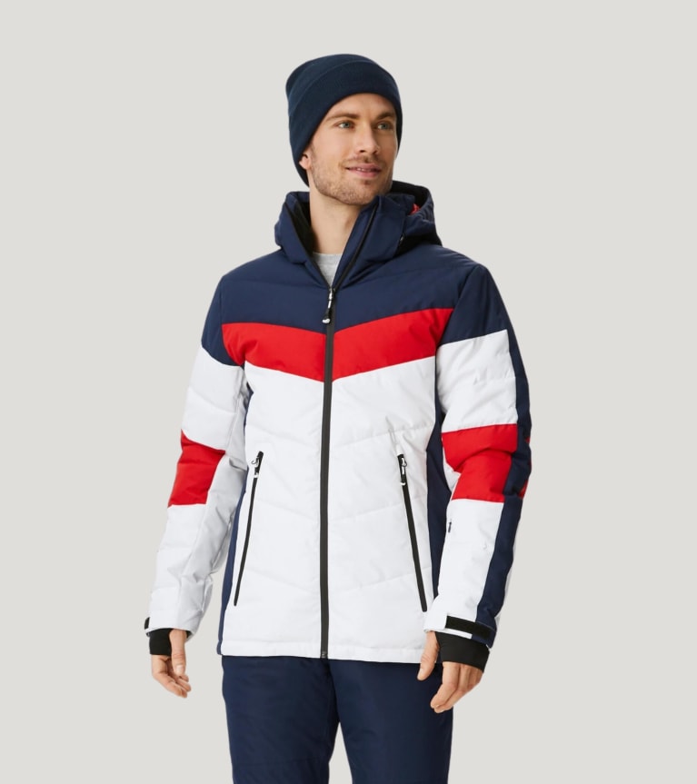 Men's ski jackets: breathable and warm ski jackets for winter sports fans.