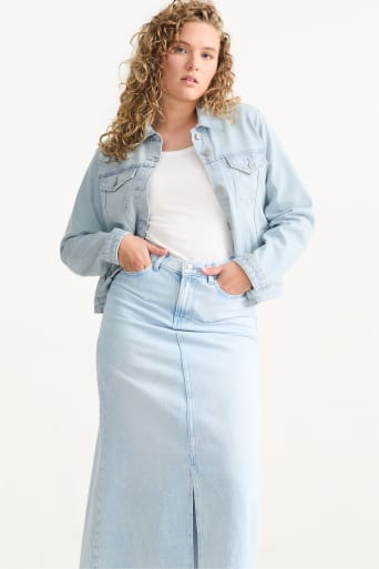 Denim look