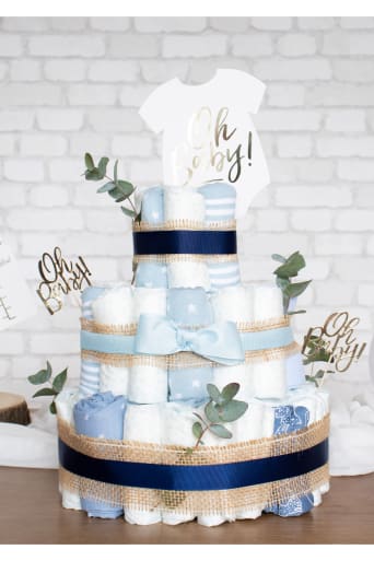 DIY nappy cake instructions to make your own