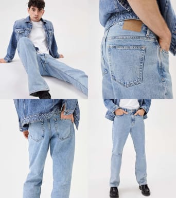 Pantalones vaqueros c&a hot sale hombre
