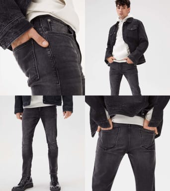Pantalones vaqueros c&a hot sale hombre