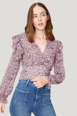 Tuinfeestoutfit: zomerse blouse.