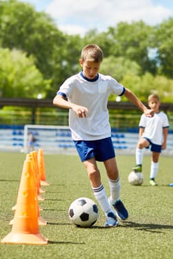 Sport con la palla per bambini