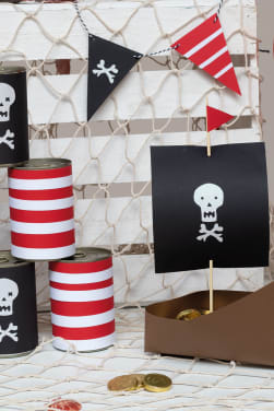 Fête d'anniversaire pirate 