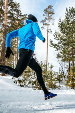 Joggen in de winter