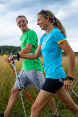 Camminata sportiva e nordic walking