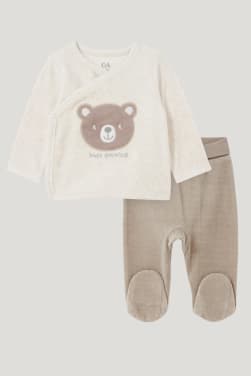 Maglietti e pantaloni per neonati