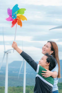 Herbruikbare energiebronnen uitgelegd aan kinderen