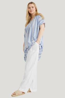 Light and airy linen clothes for summer.
