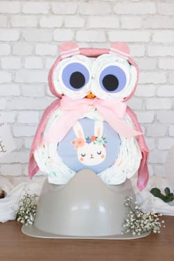 Gâteau de couches Hibou