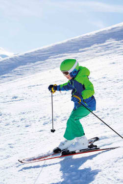 Deportes de invierno para niños