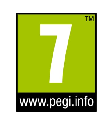 Logo PEGI 7 věkové hodnocení