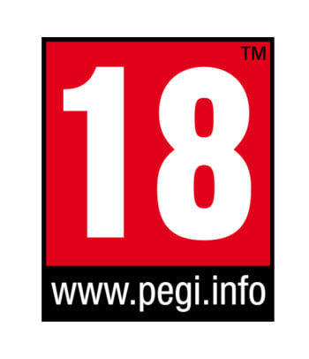 Logo PEGI 18 věkové klasifikace