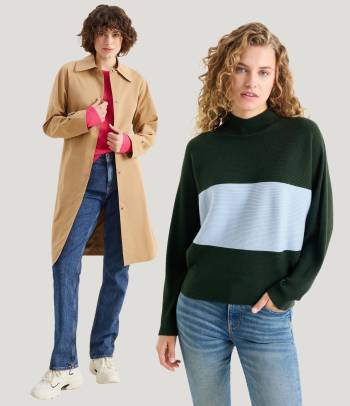 80er Style – Neonfarben und Color-Blocking.