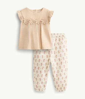 Taufe Outfit – Süßer Zweiteiler für Mädchen