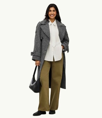 Scandi style clothing: coats for men & women.