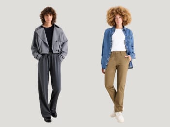 Tomboy Style – Chinos, Sweatpants und Cargohosen sind Must-haves. 