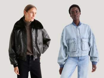 Tomboy Style – Jacken aus derben Stoffen runden jedes Outfit ab.