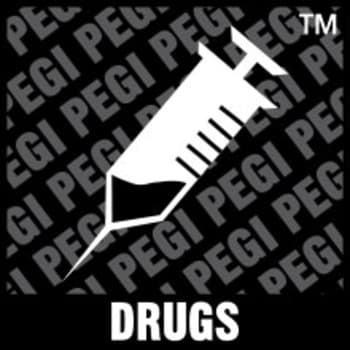 PEGI-Inhaltswarnung Drogen